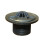 Certikin 1½" Liner Fixed Grate Inlet - Low Suction - Black (HD54LS+B) 4