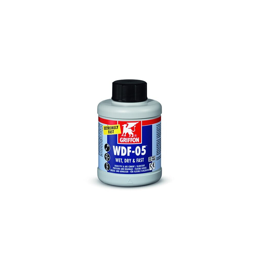 Certikin Bison Wet N Dry Fast 250Ml Upvc/Abs - Box Of 12 (Gpa200b/12) 5060228480713