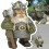 Viking Victor Norse Νάνος Gnome άγαλμα στολίδι στολίδι 3