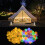 Ranpo 100 LED Globe Ball USB String Lights Fairy Lamp Waterproof App Control 6