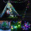 Ranpo 100 LED Globe Ball USB String Lights Fairy Lamp Waterproof App Control 9