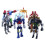 8pcs Steel Atom Midas Zeus PVC Action Figure Gift 6
