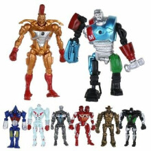 8pcs Steel Atom Midas Zeus PVC Action Figure Gift