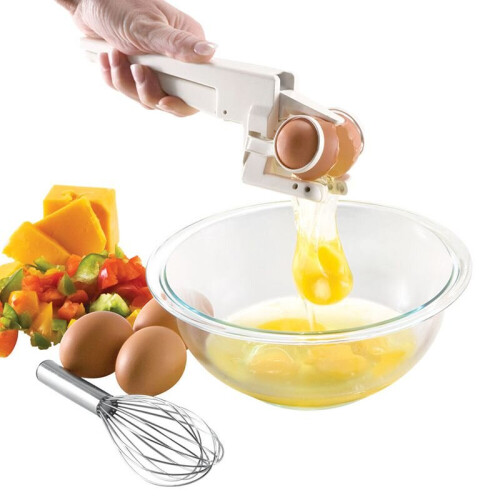 Handheld Egg Separator Egg Opener Kitchen Tool 2