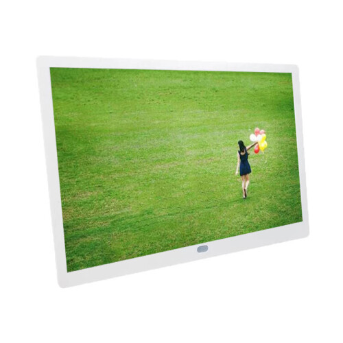 (White) Digital Photo Frame 17 Inch Wall Hanging Christmas Gifts