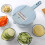 Multifunction Food Chopper Garlic Cutter Fruit Slicer 3