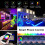 Ranpo (5m 16.4ft) 33Ft LED Strip Lights Bluetooth App Remote Control 3