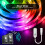 Ranpo (10m 33ft (2*5m)) 33Ft LED Strip Lights Bluetooth App Remote Control 7