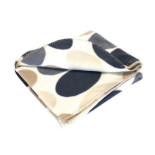 Fleece Picnic Blanket | Brown & Beige Spots