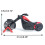 Motorcycle Pizza Cutter Wheel Knife Slicer Tools Kit 8