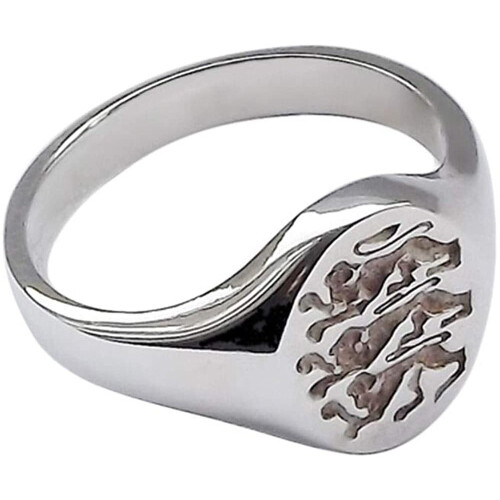 Three Lions Ring Men's Gents Solid Sterling Silver Engagement