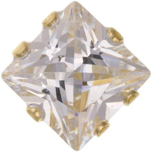Mens Earring 1 Carat Solitaire Earring 9ct Yellow Gold Stud Earring