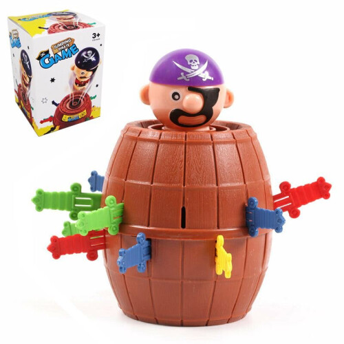 Super Pop Up Toy Jumping Pirate Board Game Funny