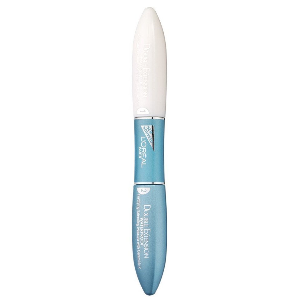 L'Oreal Paris Double Extension Waterproof With Ceramide R Black Mascara