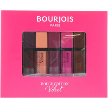 Bourjois Paris Rouge Edition Velvet Lipstick 7.7ml - 5 Piece Box Set