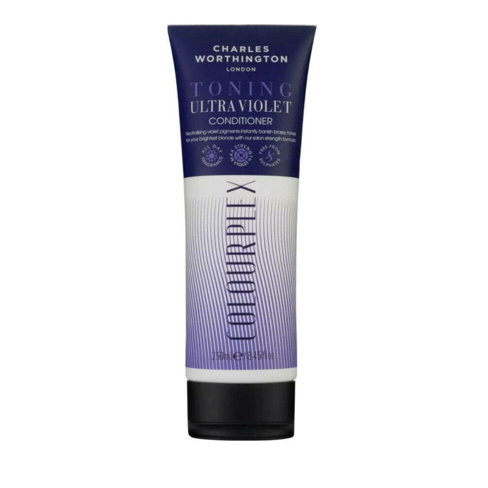 Charles Worthington Toning Ultra Violet Conditioner 250Ml