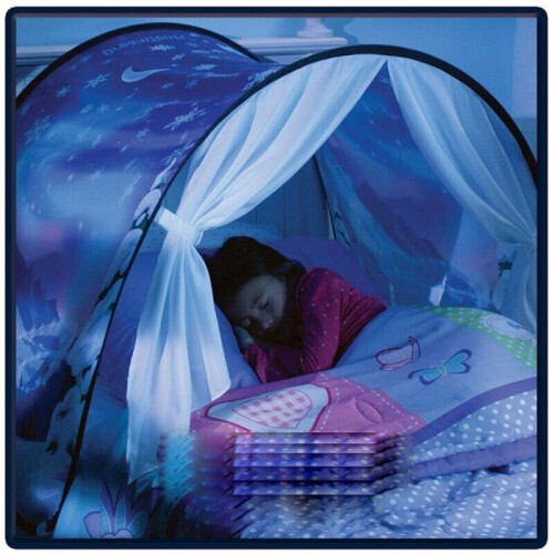 Led Lights Frozen Dream Tent W&O Frozen Princess Tent For Girls