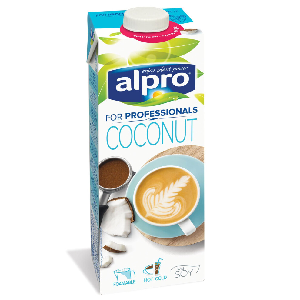 Alpro Coconut Milk Alternative For Professionals Cartons - 12X1ltr