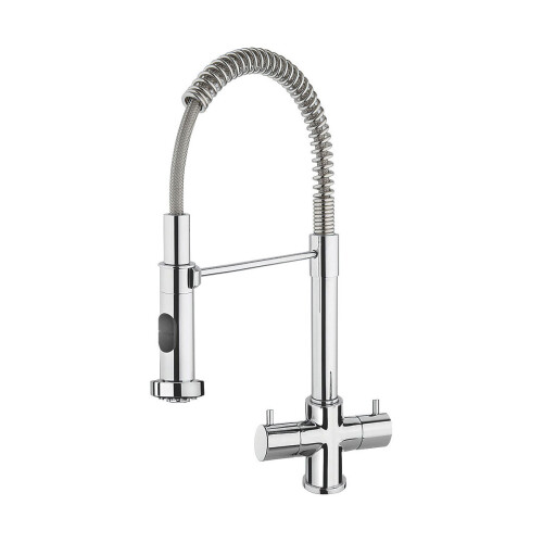 Franke Franke Varzo Twin Lever Spring Chrome Tap