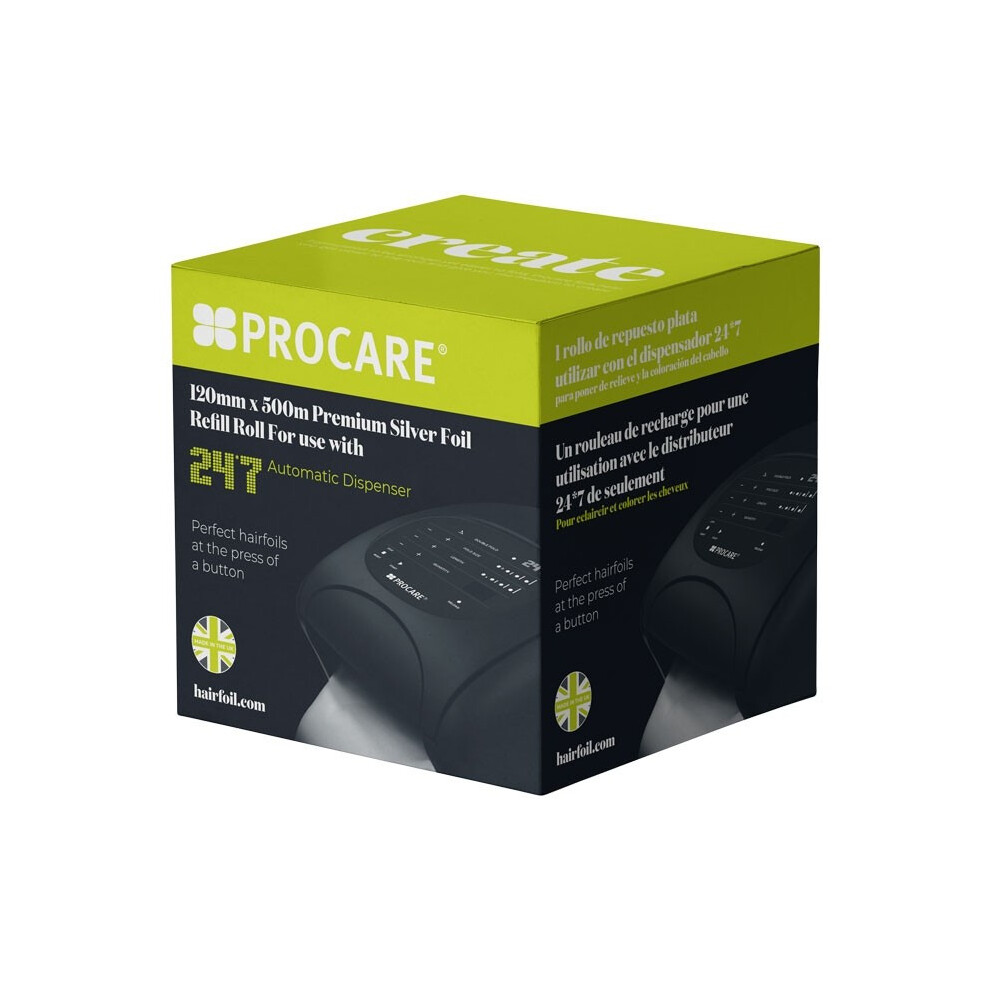 Procare 24*7 Refill Foil Silver 120mm x 500m