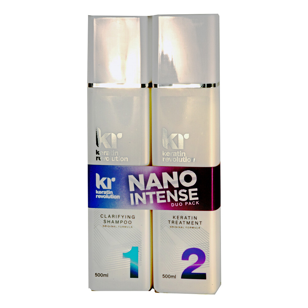 Keratin Revolution Nano Intense Shampoo & Treatment Duo Pack