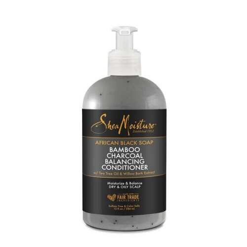 Shea Moisture Shea Moisture African Black Soap Bamboo Charcoal Conditioner 384ml