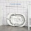 Homcom HOMCOM Foldable Baby Bath Tub Ergonomic with Temperature-Induced Water Plug 3