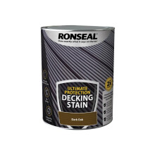 Ronseal Ultimate Protection Decking Stain Dark Oak 5 litre 39113