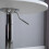 Homcom HOMCOM 60cm Adjustable Height Round Bar Table with Swivel Top White 2