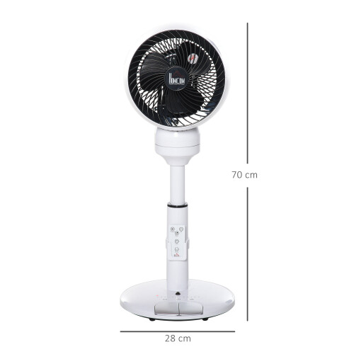 Homcom HOMCOM 28" 9-Mode Adjustable Fan With Remote Controller 1