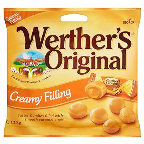 Werthers Original Creamy Filling, 110g Bag