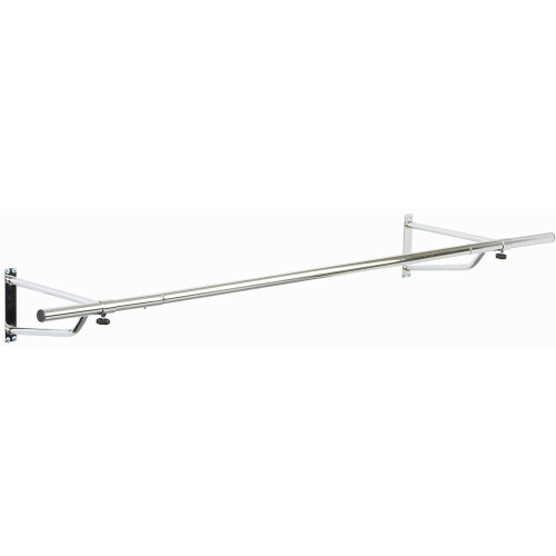 Direct Online Houseware (Chrome) 6ft Wall Mounted Garment Clothes Rail 2