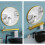 Living And Home (Gold 40CM) Slim Frame Round Mirror 5