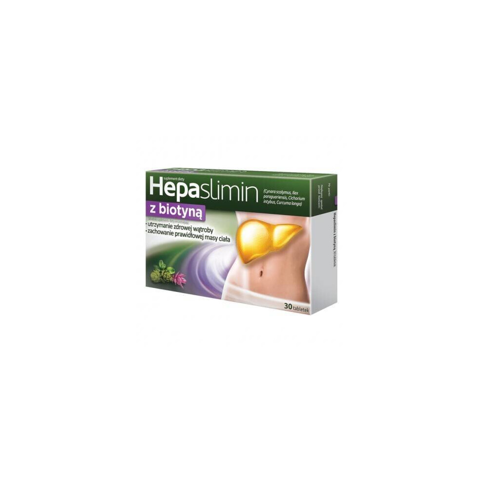 HEPASLIMIN WITH BIOTIN TABLETS 30 TABL