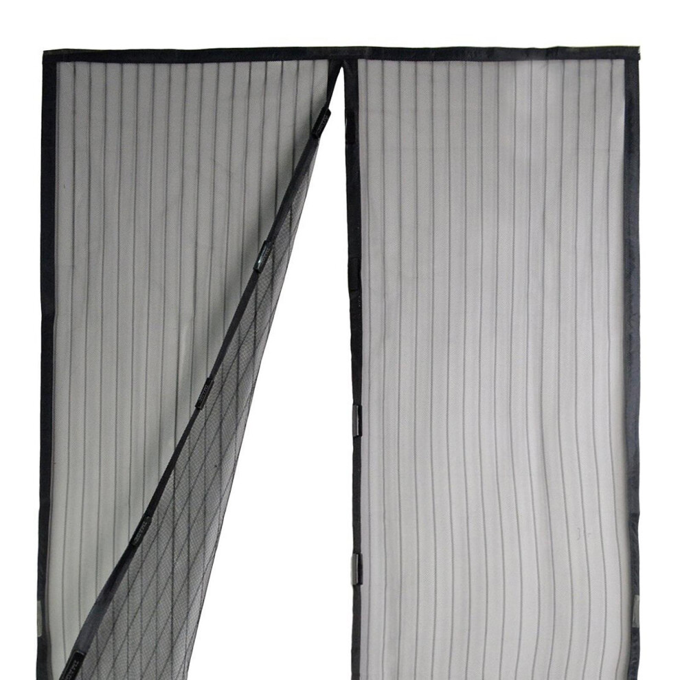 Magic Door Screen Magnetic Mesh Net Mosquito Insect Fly Curtain