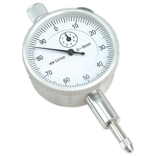 Sealey Sealey AK9634M Dial Gauge Metric 8mm Deflection