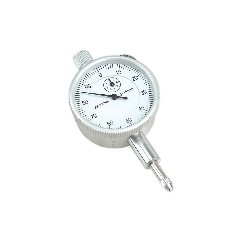 Sealey AK9634M Dial Gauge Metric 8mm Deflection