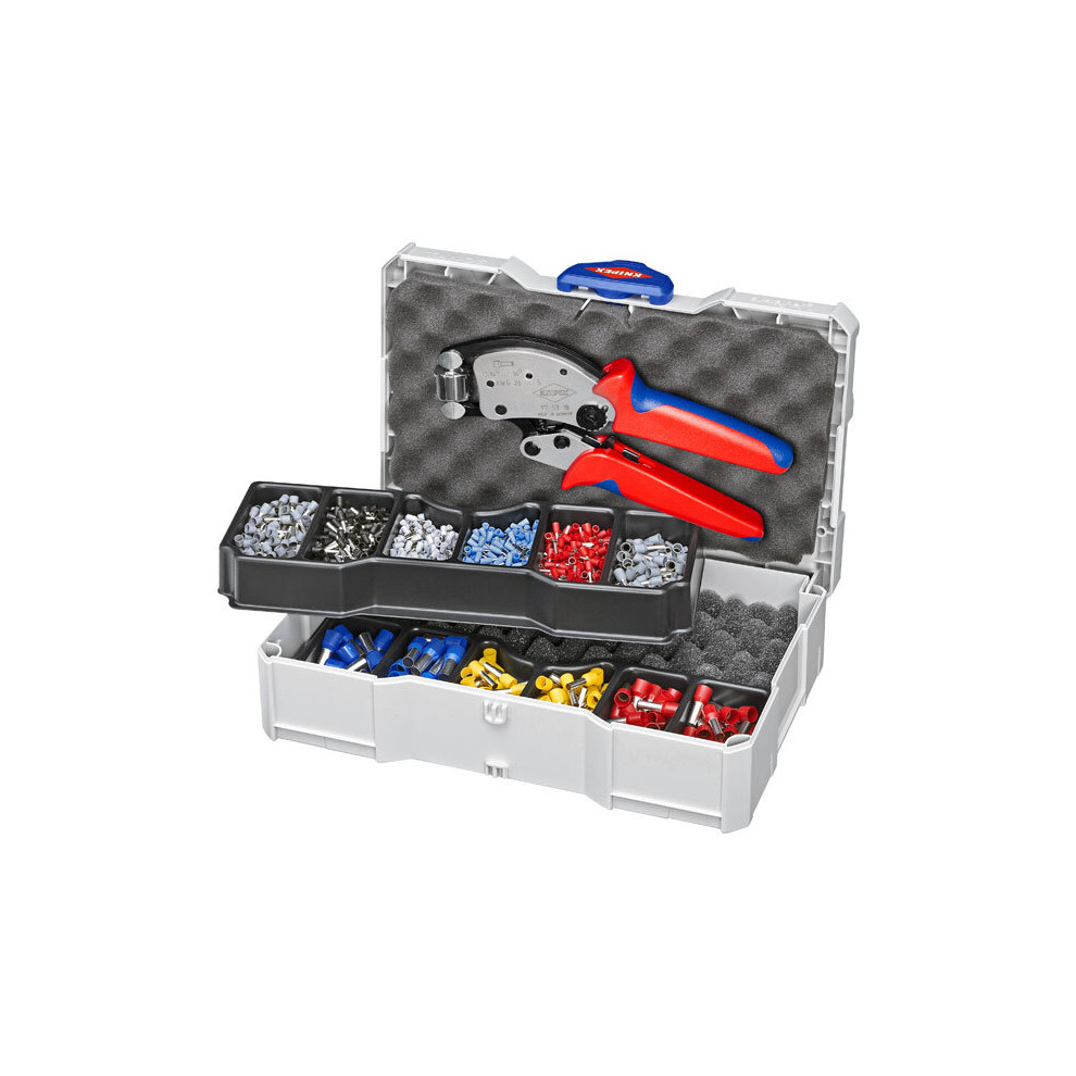 Knipex 97 90 13 Twistor16 Crimp Set For Ferrules 0.14 - 16 mm² 1190pc