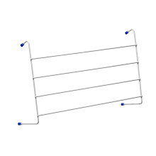 Premier Housewares Radiator White 4 Bar Airers - Set of 2