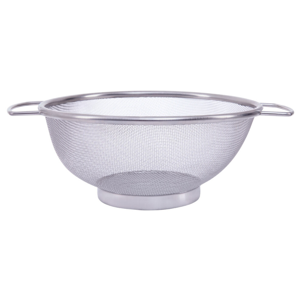 Premier Housewares 20cm Stainless Steel Sieve with Side Handles-image-OPC-P7CNS87-NEW
