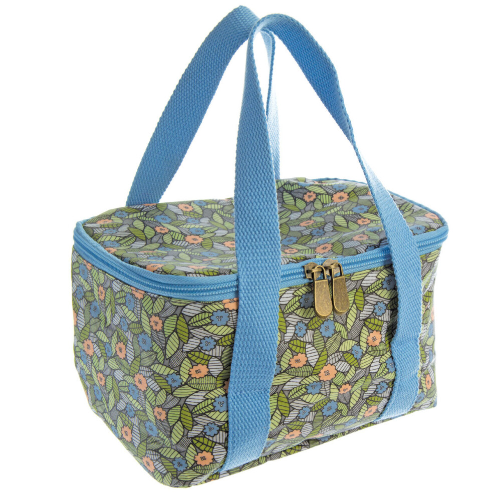 Cotton Finchwood Cool Bag, Compact Cotton Bag, Spacious Insulated Bag, Easily Maintained Picnic Satchel