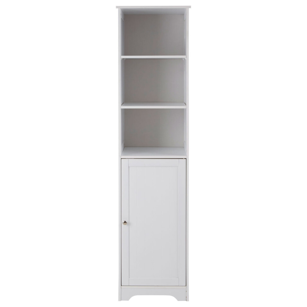 Premier Housewares Portern Single Door Cabinet White