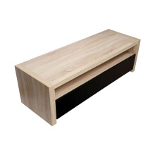 2 Drawers And 1 Shelf Coffee Table, Modern Coffee Table That Has Storage, Wooden Coffee Table For Home