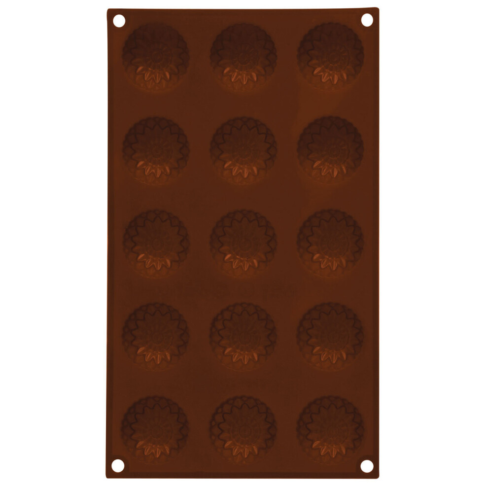 Premier Housewares 15 Sunflower Brown Chocolate Mould