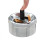 Premier Housewares Premier Housewares Chrome Effect Small Spinning Ashtray 2