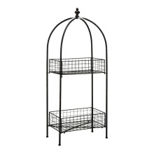Premier Housewares New York Loft Black 2 Tier Stand