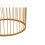 Premier Housewares Premier Housewares Avantis Gold Metal Wireframe Round Side Table 4