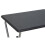 Premier Housewares Space Saving Folding Table With Sand Black Top, Stylish Side Tables For Living Room, Durable Coffee Table 4