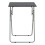 Premier Housewares Space Saving Folding Table With Sand Black Top, Stylish Side Tables For Living Room, Durable Coffee Table 1