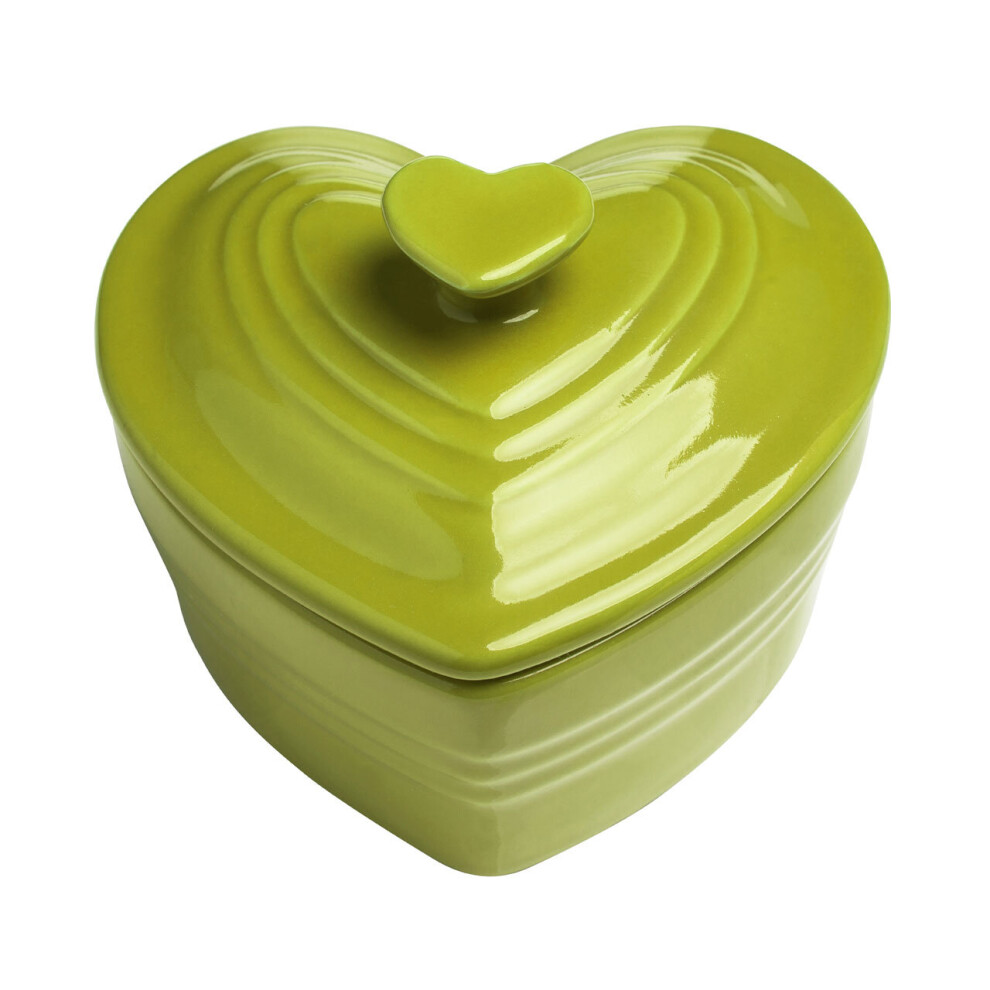 Premier Housewares Amour Lime Green Mini Cocotte Dish - 320 ml